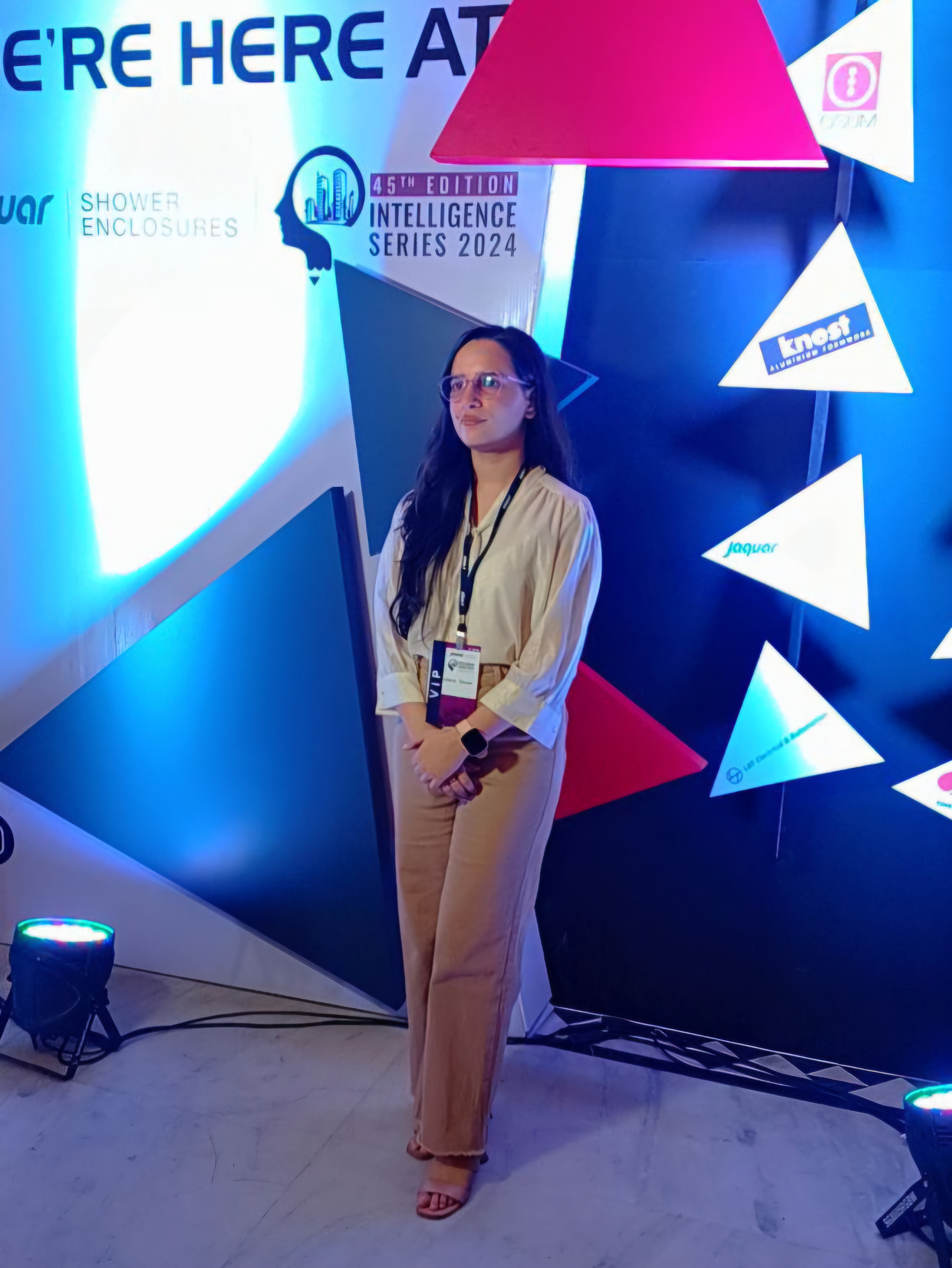 Wanya Haider at 45th Edition Intelligence Series 2024